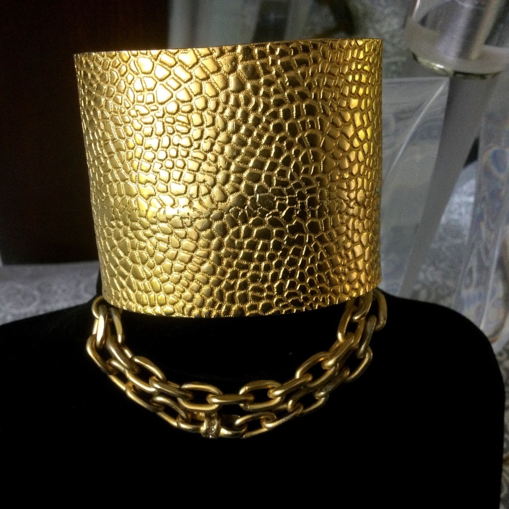 Paige Novick Natalie Cuff gold plated